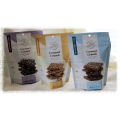 Fraser Valley Gourmet  Caramel Crunch - Milk (or) Dark Chocolate